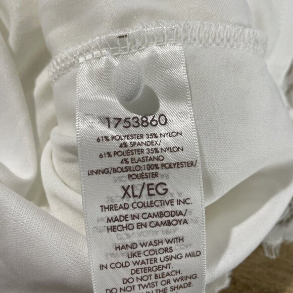 NEW Teddi Rose Women's XL Crewneck Short Sleeve Blouse-Lace Top - Picture 6 of 8